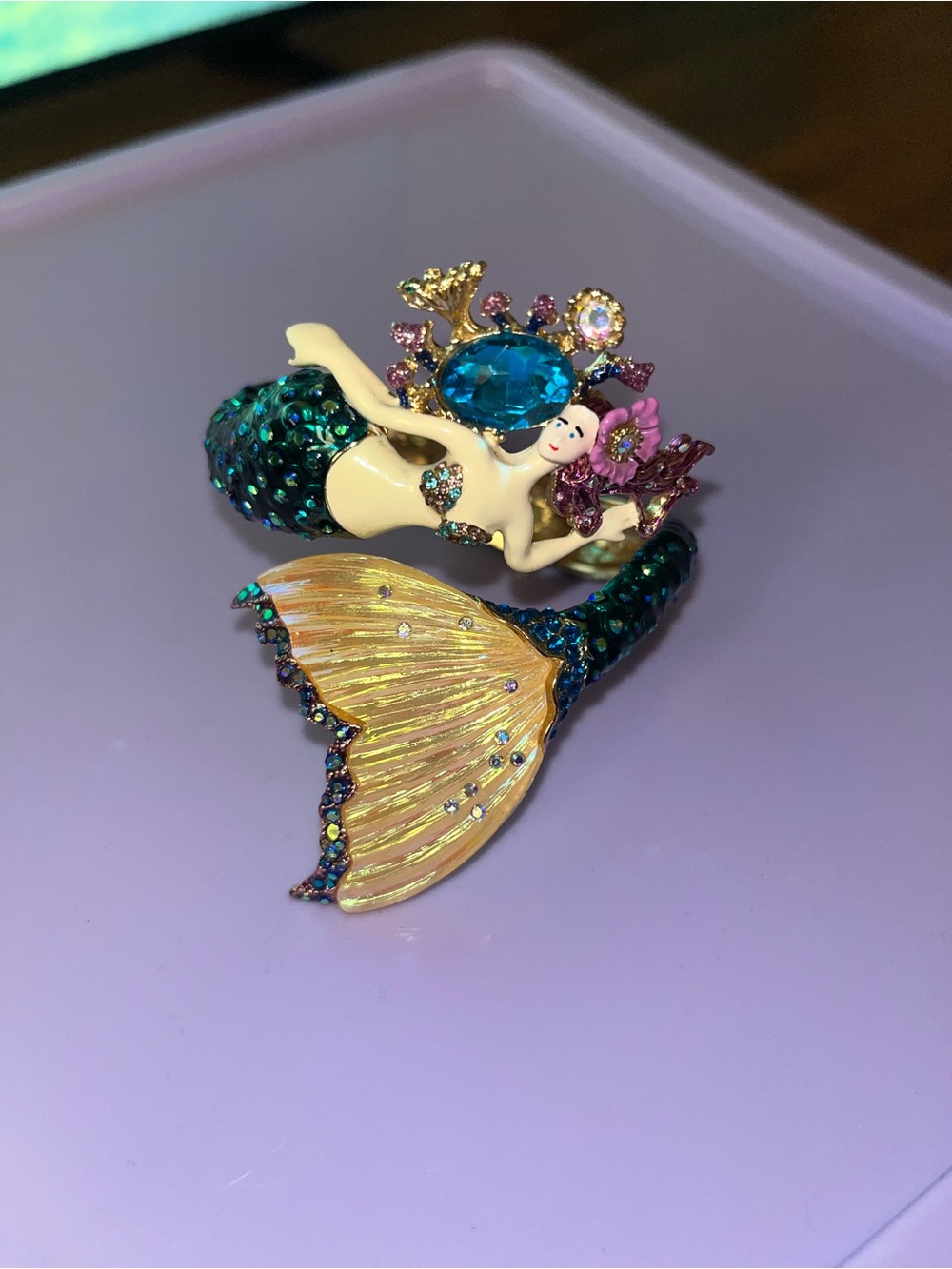 Betsey Johnson Merimaid Cuff bracelet